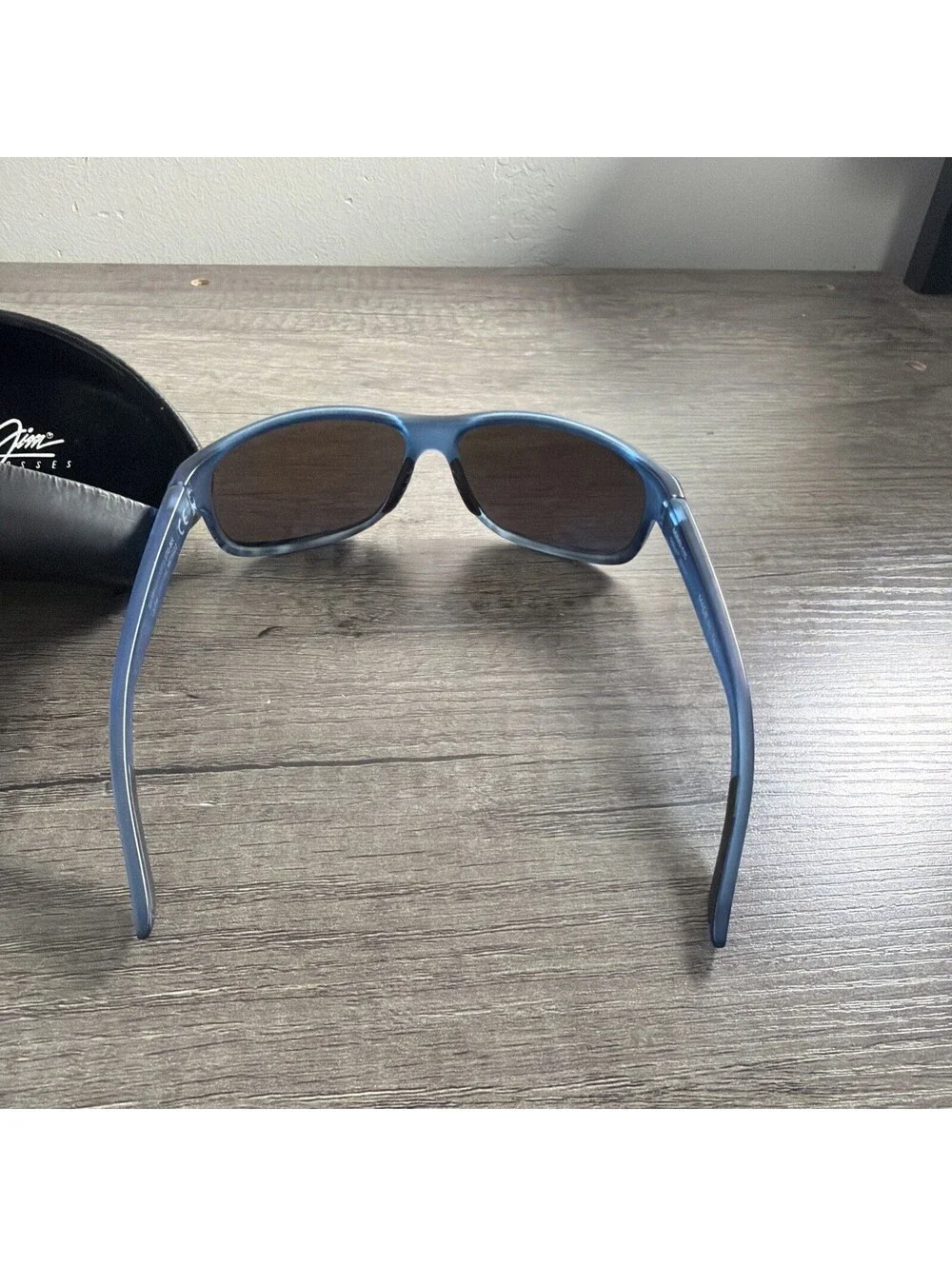 Maui Jim Sunglasses KAIWI CHANNEL MJ840-03S MATTE BLUE With Case